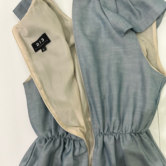 213 by Michelle Kim baby doll collared lace dress size Medium - Picture 10 of 11